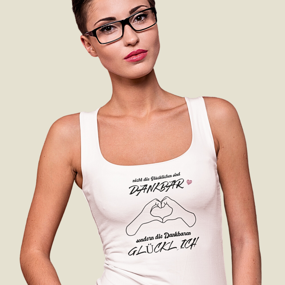 fühl dankbar - Stella Dreamer Damen Tanktop