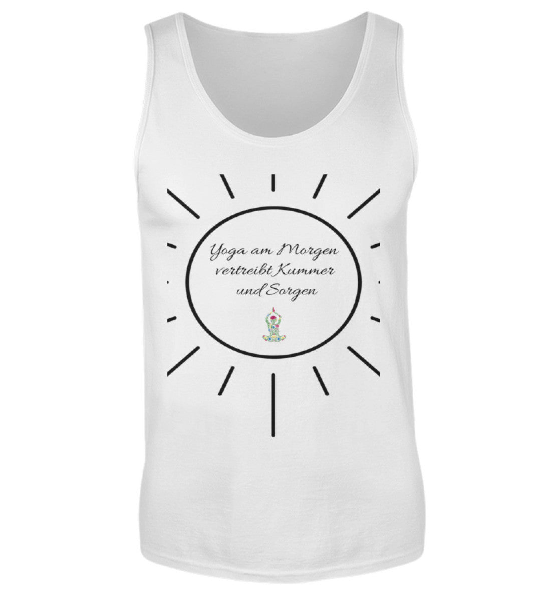 Der Yoga Morgen  - Herren Tanktop