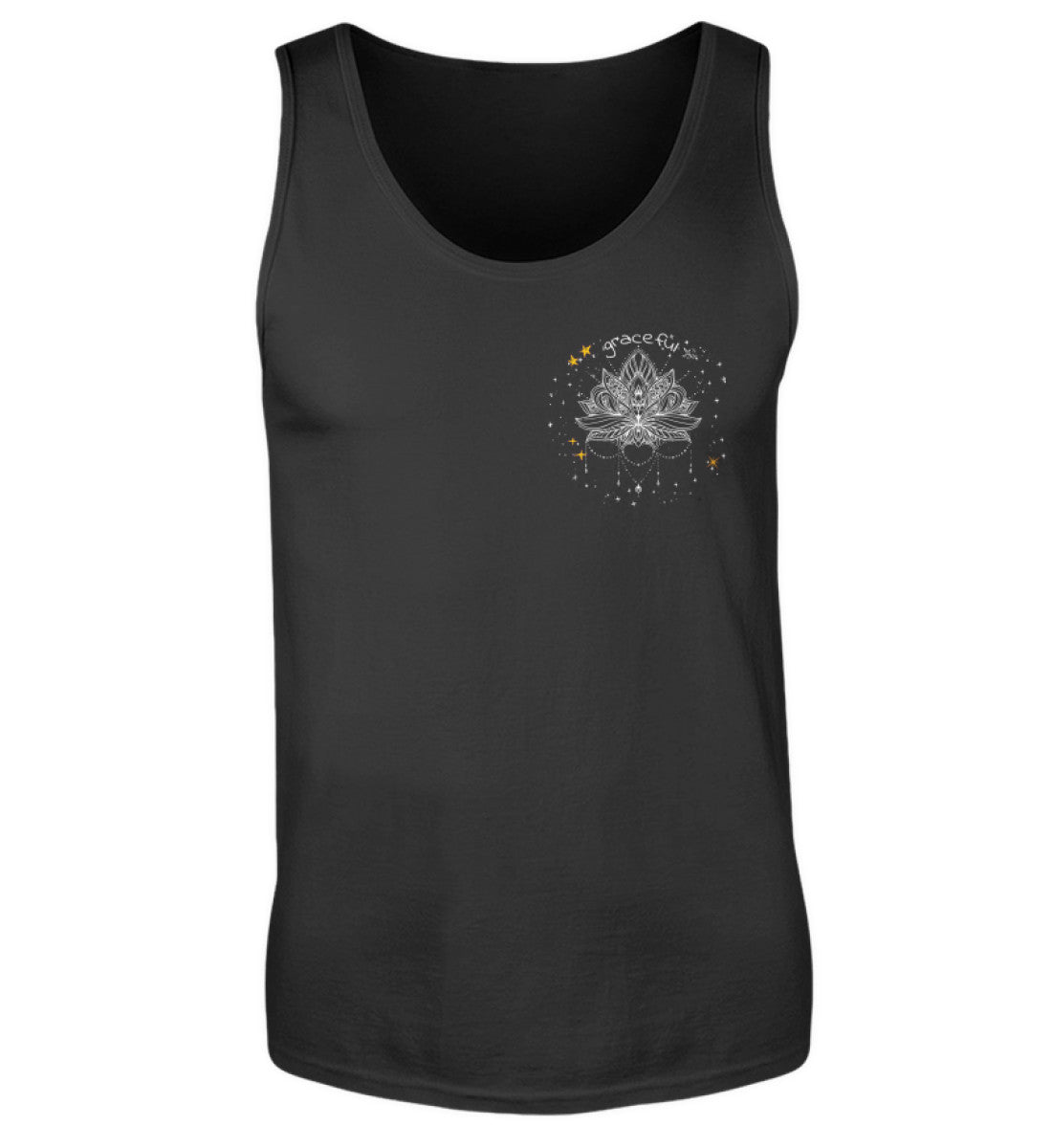 GRACEFUL LOTUS FLOWER  - Herren Mandala Tanktop