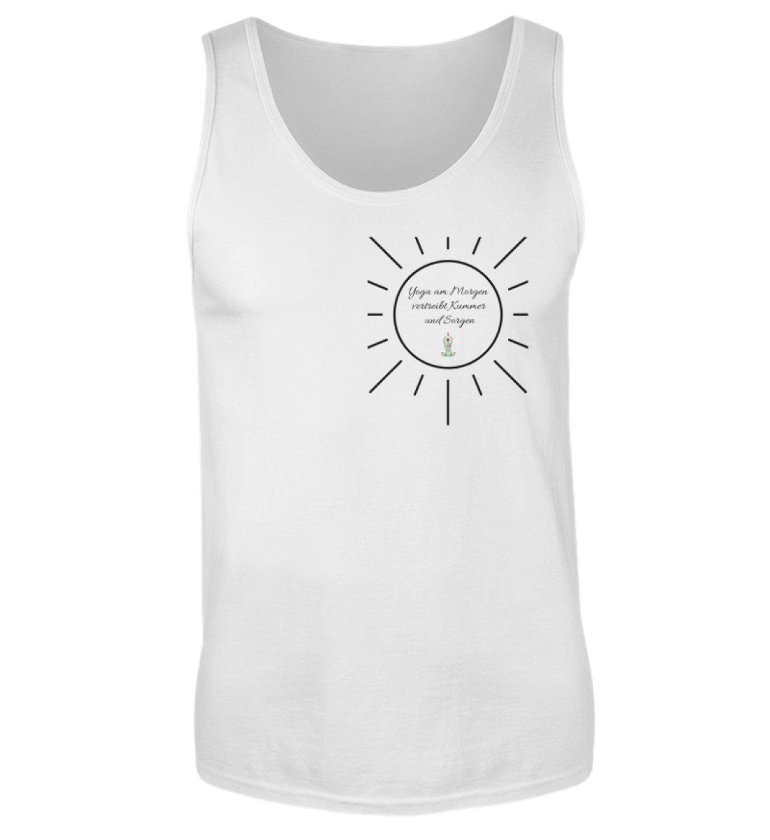 Der Yoga Morgen  - Herren Tanktop