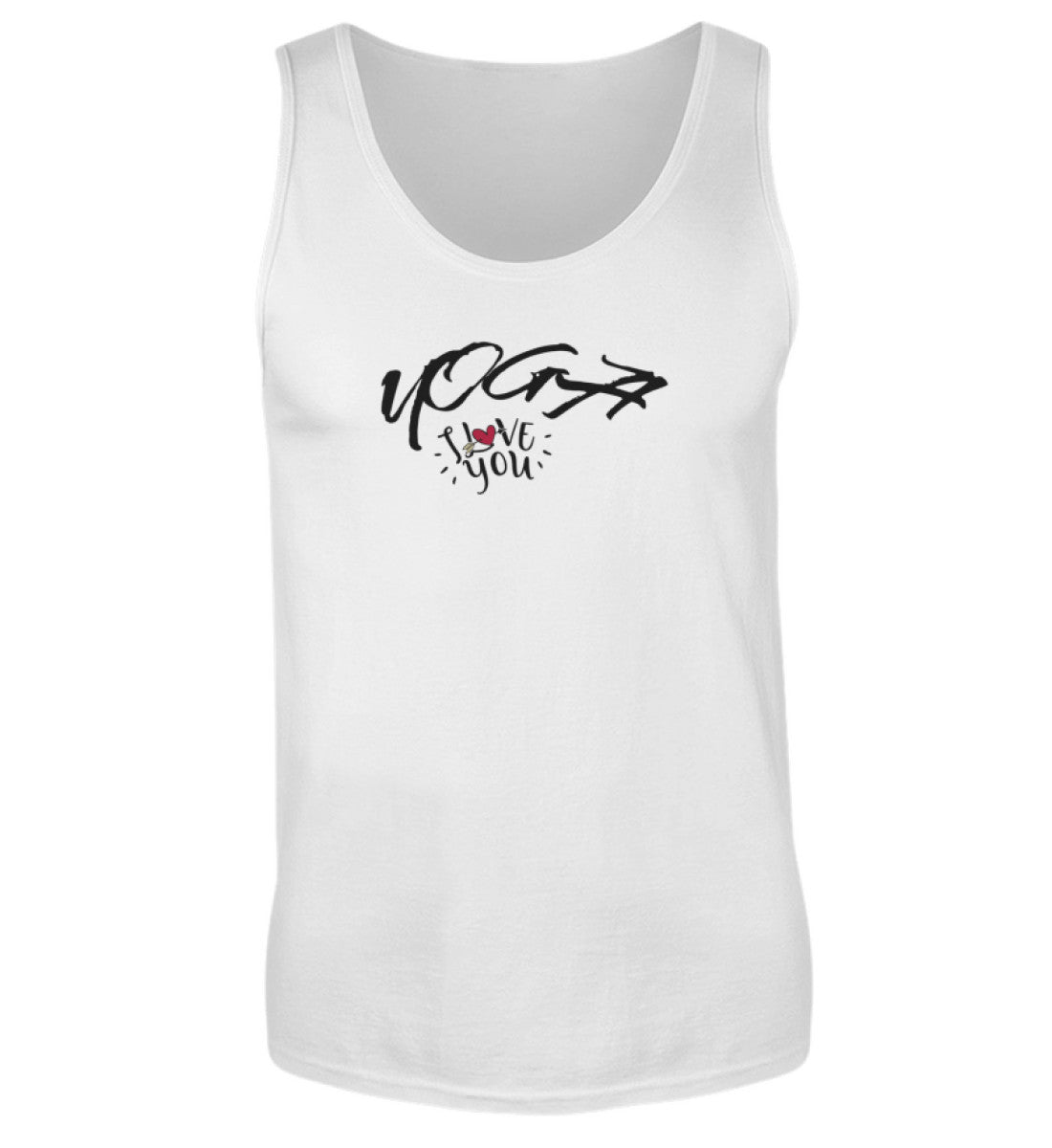 YOGA I LOVE YOU  - Herren Tanktop