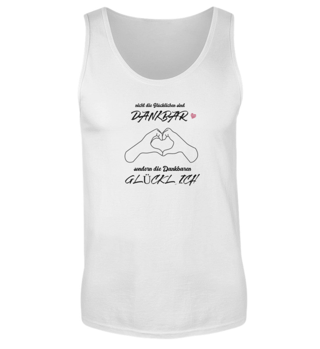 fühl dankbar  - Herren Tanktop