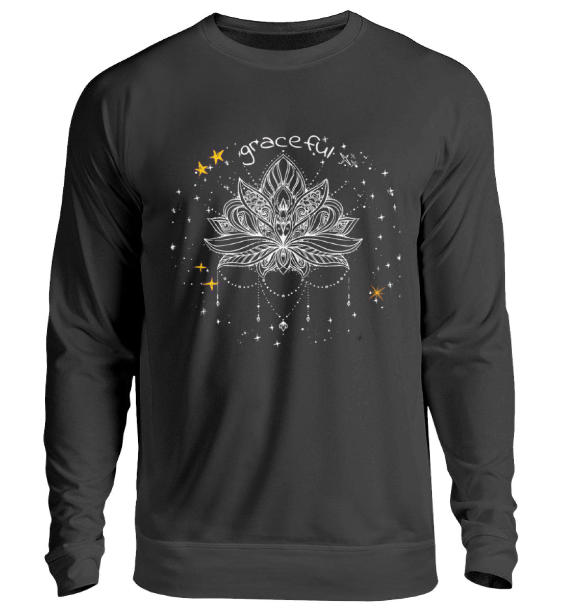 GRACEFUL LOTUS FLOWER  - Unisex Mandala Pullover