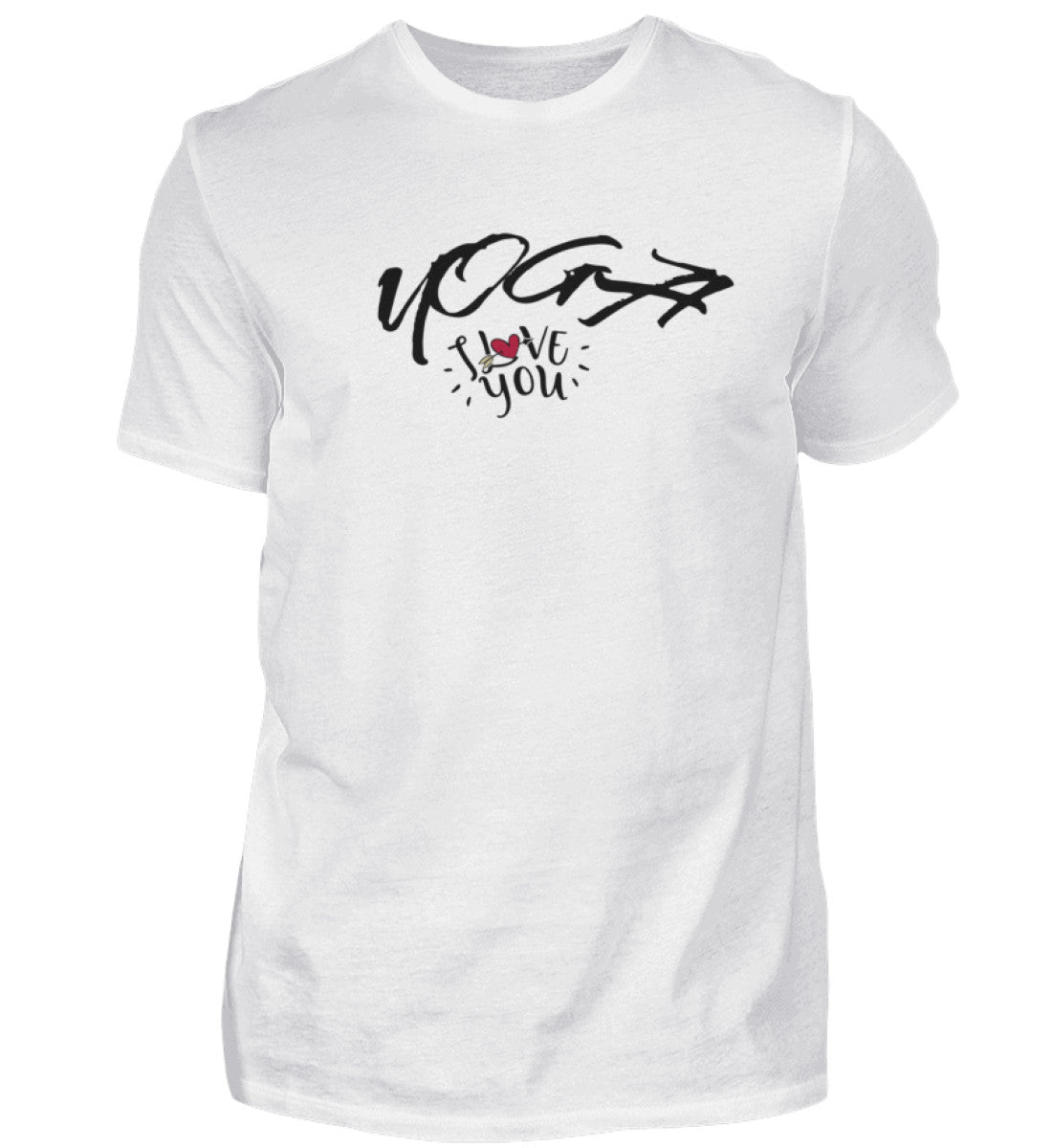 YOGA I LOVE YOU  - Herren Shirt